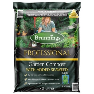 Professional Garden Compost with Seaweed  70lt
