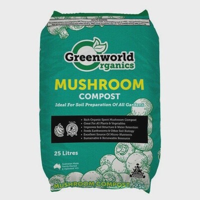 Mushroom Compost 25lt