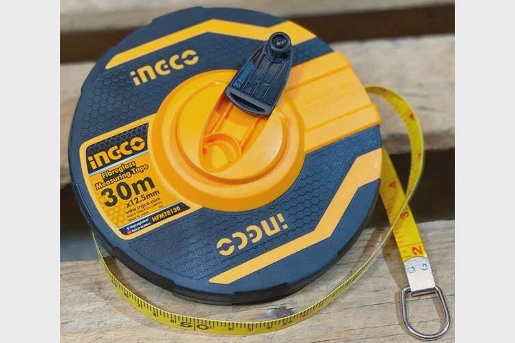 INGCO fibreglass tape measure 12.5mmx30m