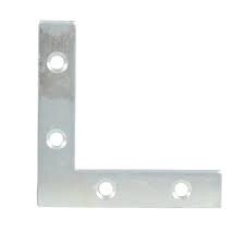 Corner Brace 75x75x16.5x2.5mm Zinc Plated