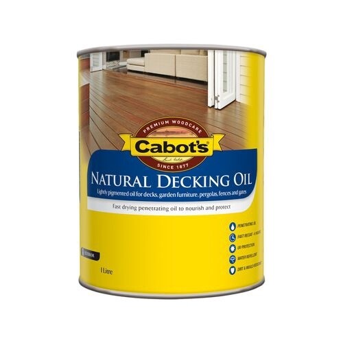 Cabots Decking Oil (natural) 1Lt