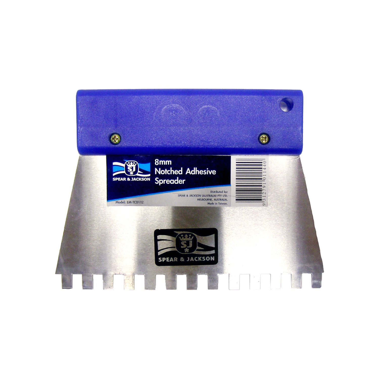 Notched Trowel (adhesive spreader) 8mm