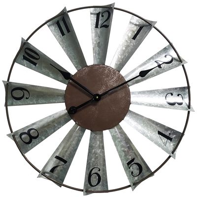 Windmill Wall Clock 60x4.5x60cm
