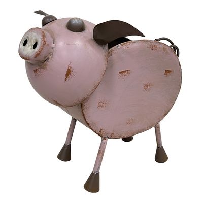GLAMOUR PIG PLANTER 34X22X31CM