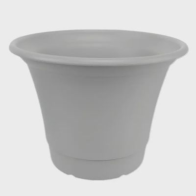 Tuscan Round Timeless Grey Pot 500mm
