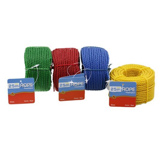 Multi-Use Rope Polyethylene 4mmx25m