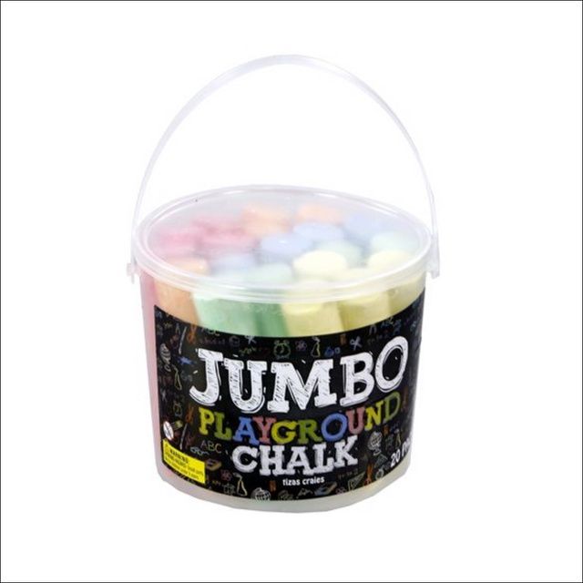 Jumbo Playground Chalk 20 pack