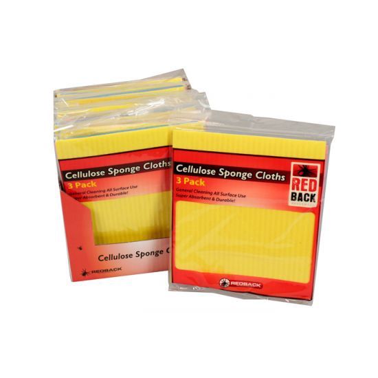 Cellulose Sponge Cloth 3 Pack