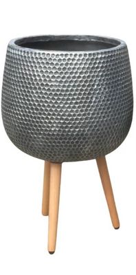 Pot (Tripod) Lincoln Drum Silver 9L