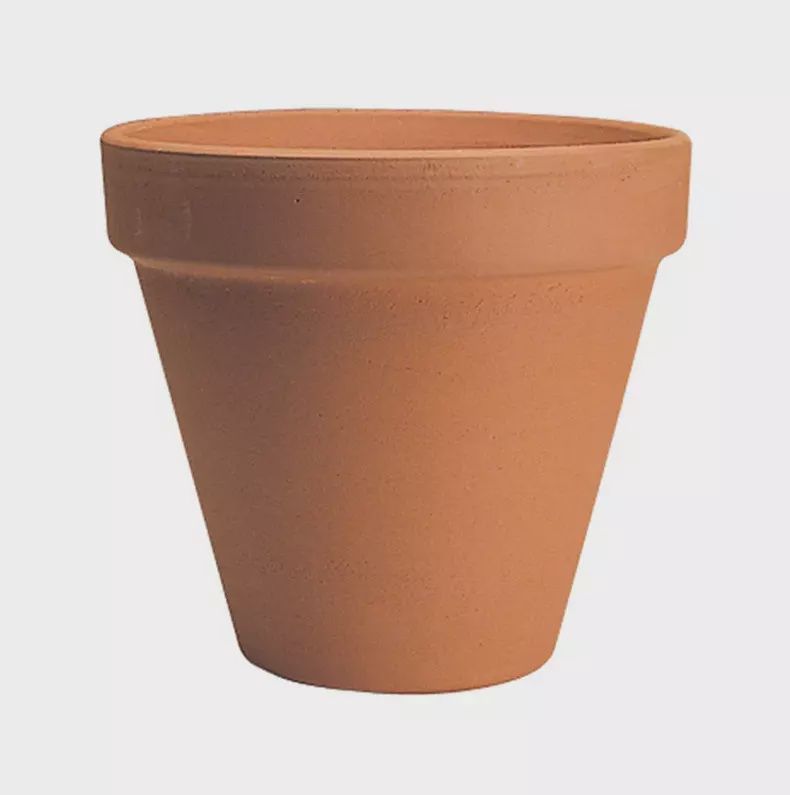 9cm Plain Terracotta Garden Pot