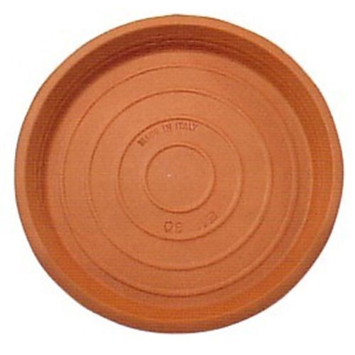 25CM Plain Terracotta Saucer Italian