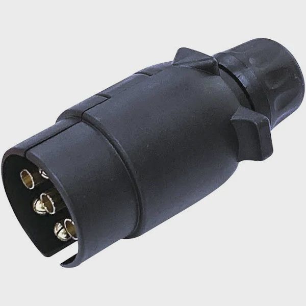 7 Pin Large Plastic Round Plug