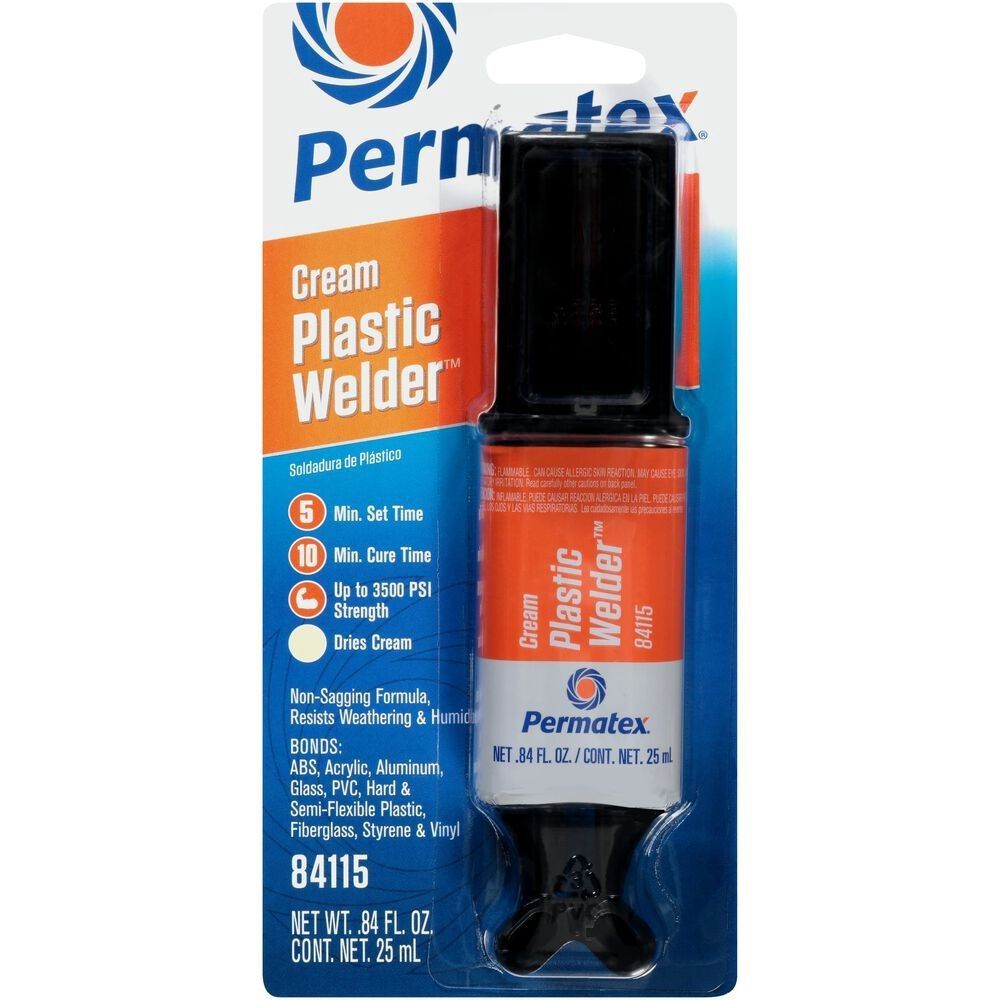Cream Plastic Welder 25ml