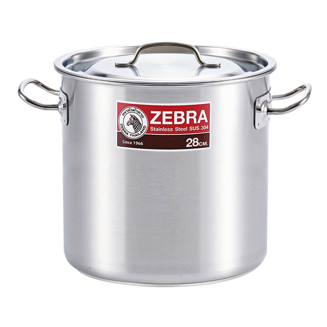 Zebra Stock Pot 28cm