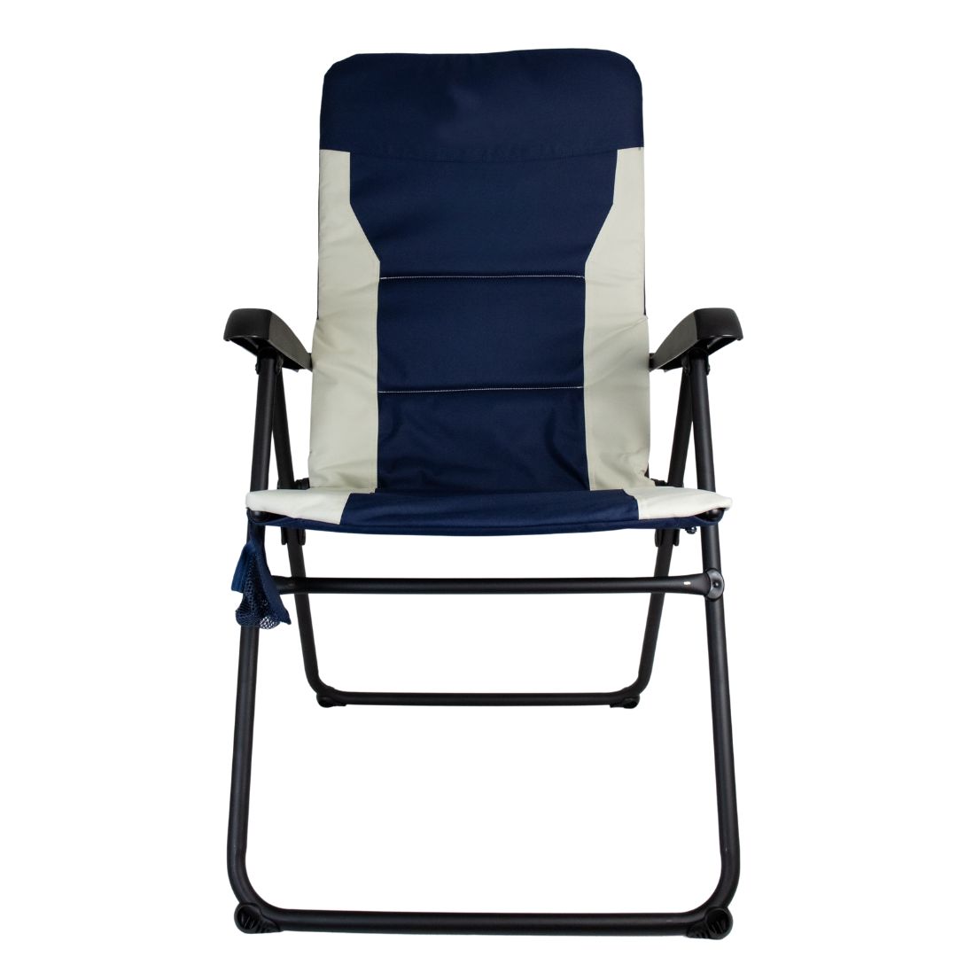 5 Position Hard Arm Folding Chair