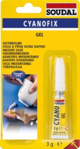 Cyanofix Gel Superglue 3gr