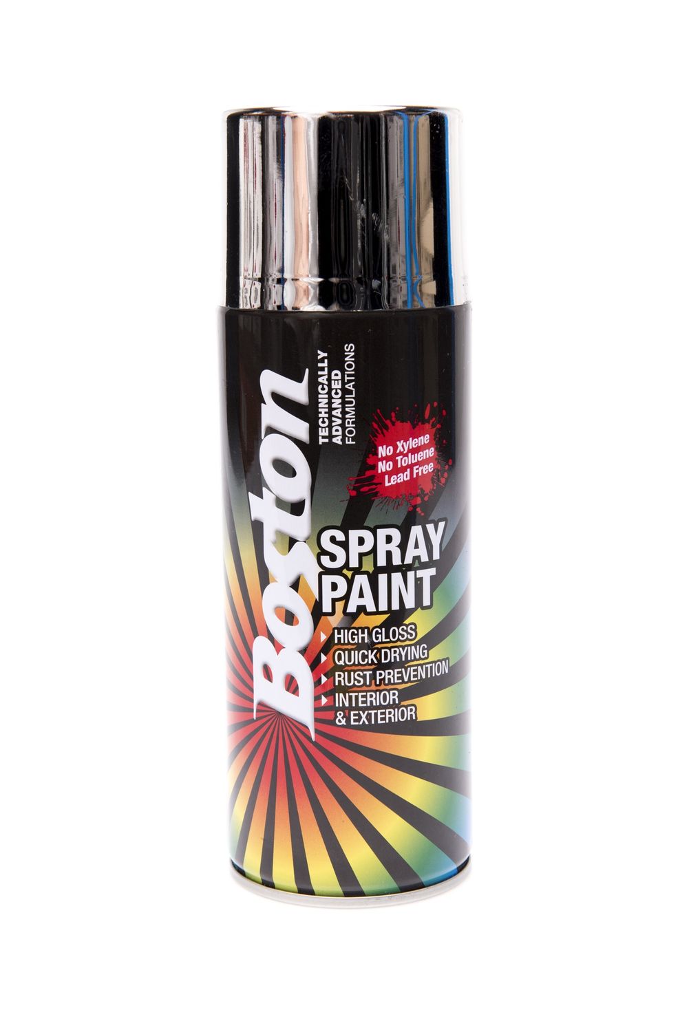 Boston Spray Paint- Bright Chrome 250gm