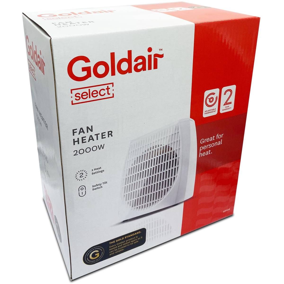 Goldair upright fan heater