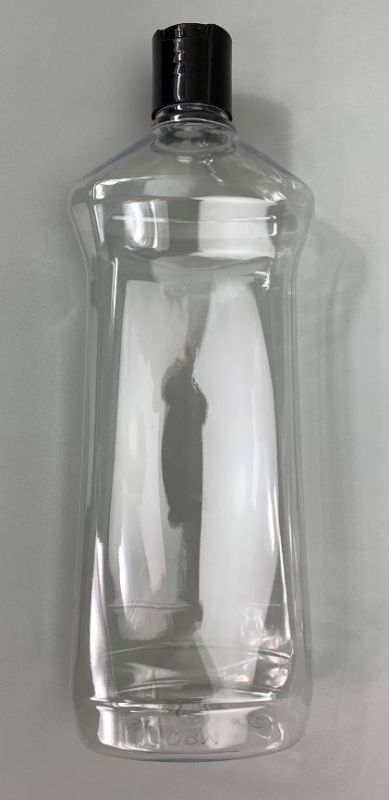 Flip Cap Bottle 750ml Clear (empty)