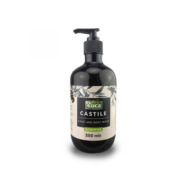 Castile100% Organic Liquid Soap - Eucalyptus 500ml