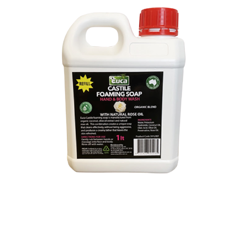 Castile Foam Hand &amp; Body Wash 1L (Refill)