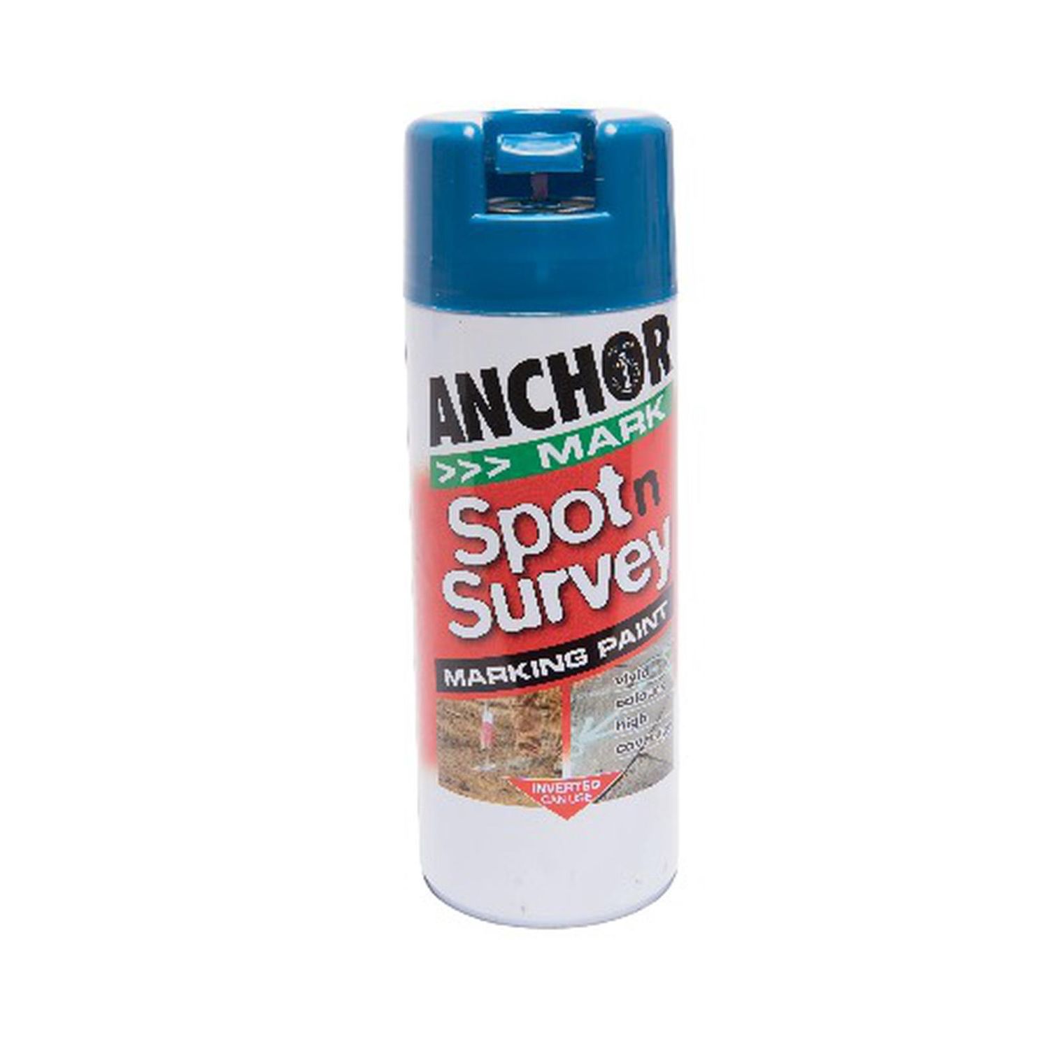Mark Spot &#39;n&#39; Survey Marking Paint  Blue 350g