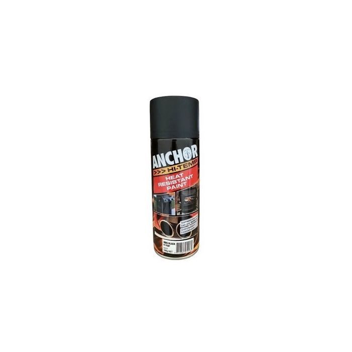 Paint Hi Temp BBQ Black 300g