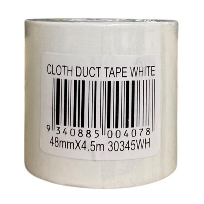 Cloth Duct Tape White 48mmx4.5m