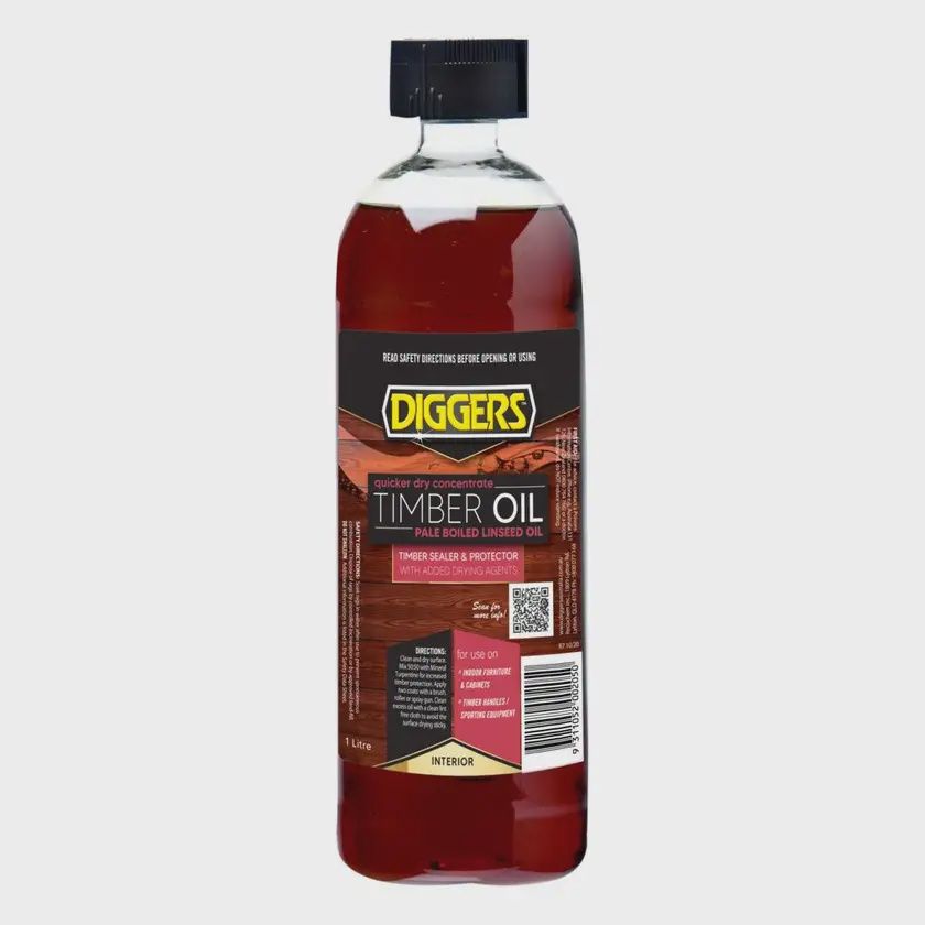 Timber Oil Pale Boiled Linseed 1lt