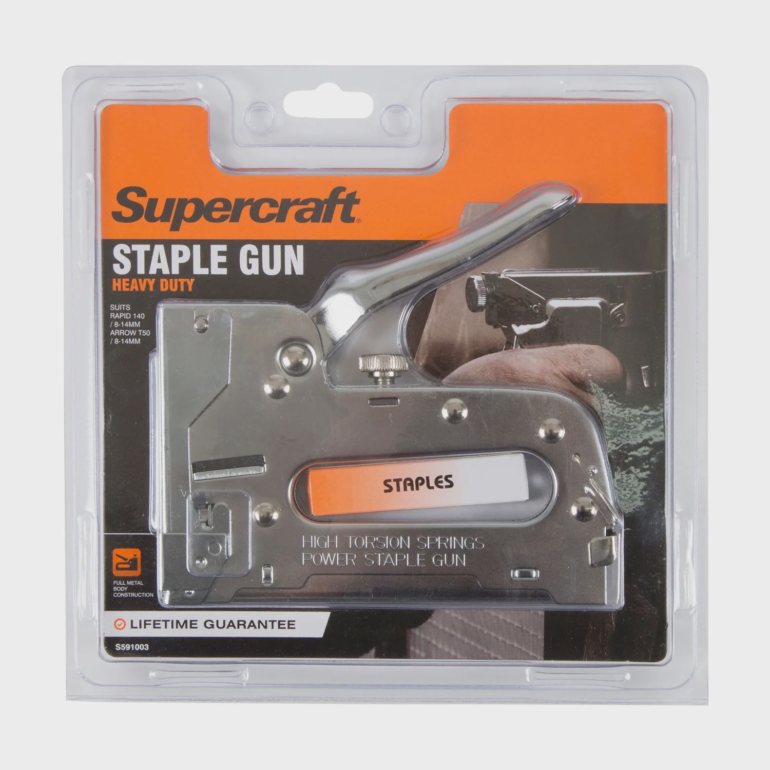 Staple Gun Heavy Duty Metal S591003