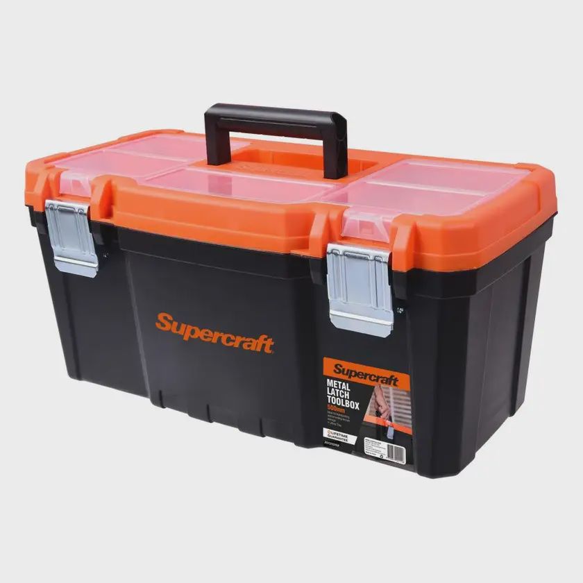 Toolbox with metal latch 500mm s/c
