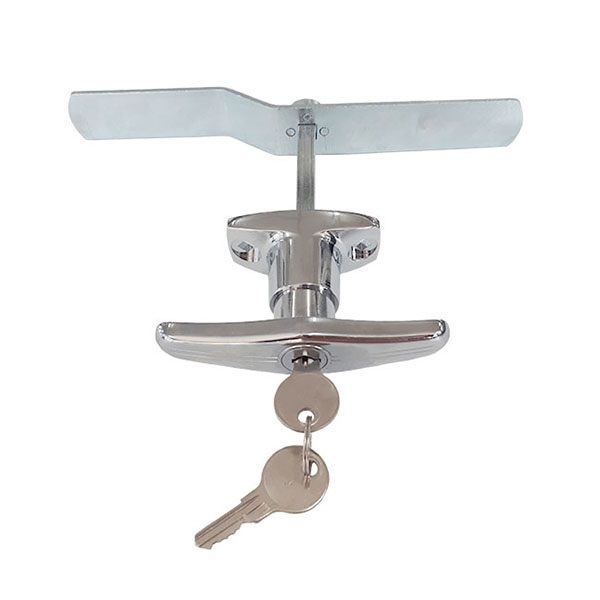 Garage Door Lock - T Handle, Lockable