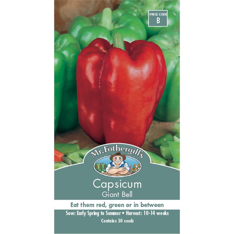 Capsicum Giant Bell Seeds