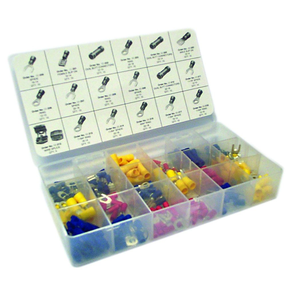 Terminal &amp; Connector Assortment 175 pieces