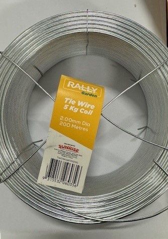Tie wire 2mm x 200M 5kg (Yellow)