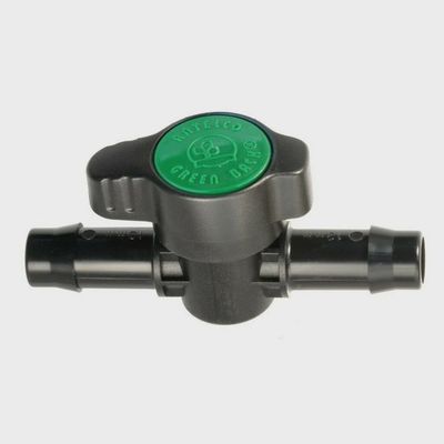 In line tap 13mm black/green