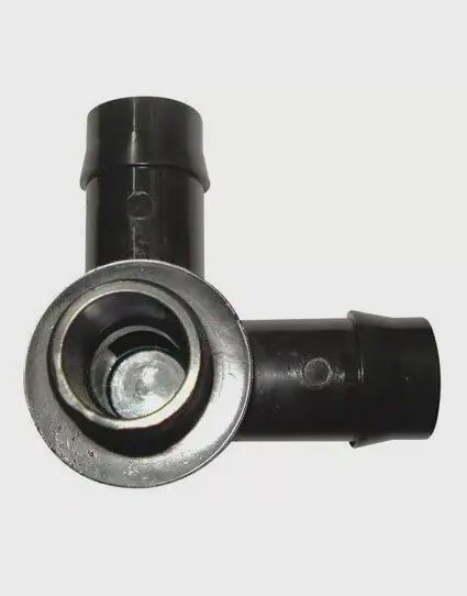 Corner threaded 19mm x 1/2"BSP