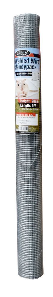 Welded Mesh Pre Pack - 900mm x 25mm x 1.25mm x 5M