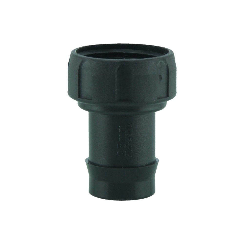 Nut &amp; tail 1" BSP x 25mm HR