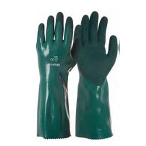 Glove Chemical Triple Dip C3 Nitrile Large Green