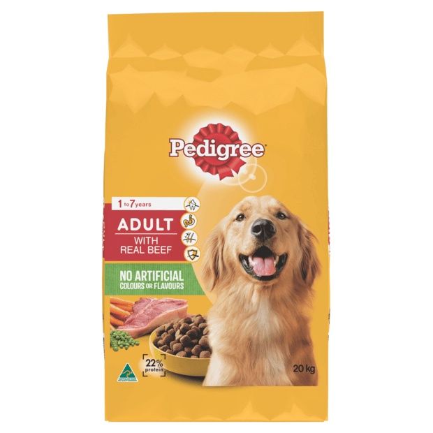 Pedigree Adult Beef  20kg