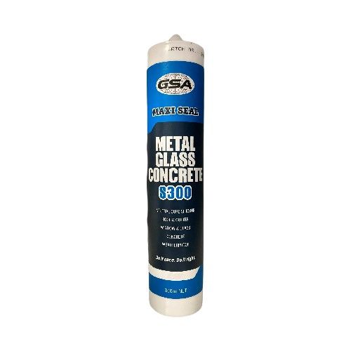GSA S300 Metal Glass &amp; Concrete  Clear