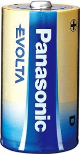 Panasonic Evolta D Batteries - 2 Pack