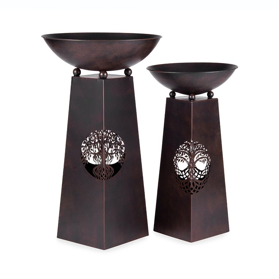 Tree-Of-Life Firebowl/Planter 50x50x83 (Large single product)