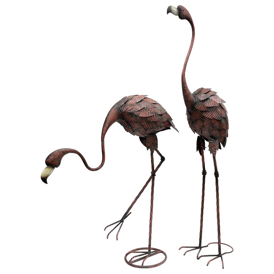 Colour Rust Flamingo 77.5/40x27x116cm (Head Down Walking)