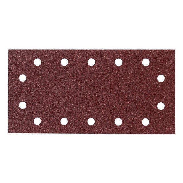 Makita Sand Paper 80# / 1/2 Sheet Brown Punched - (10Pk) P-33021