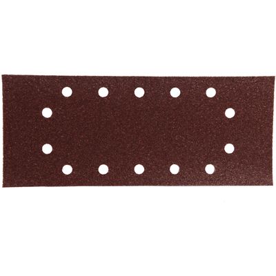 Makita 60 Grit 115x280mm Sheet Brown Punched Sand Paper - 10 Pack - P-33015