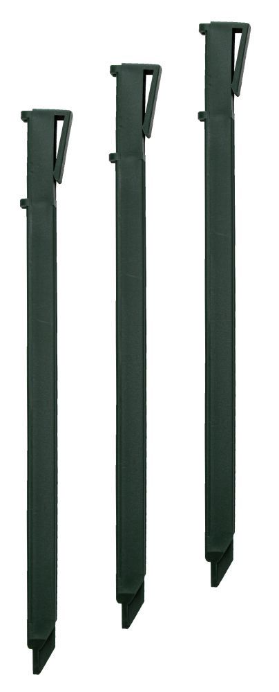 Plastic Garden Pegs - Black (Bag of 50 pcs)