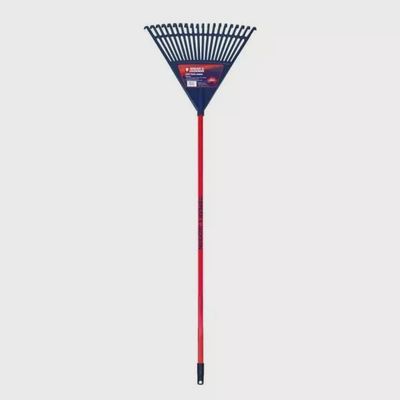Leaf Rake 450mm Red