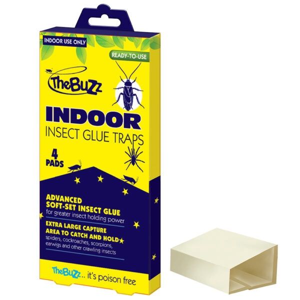 Indoor Insect Glue Trap 4 Pack